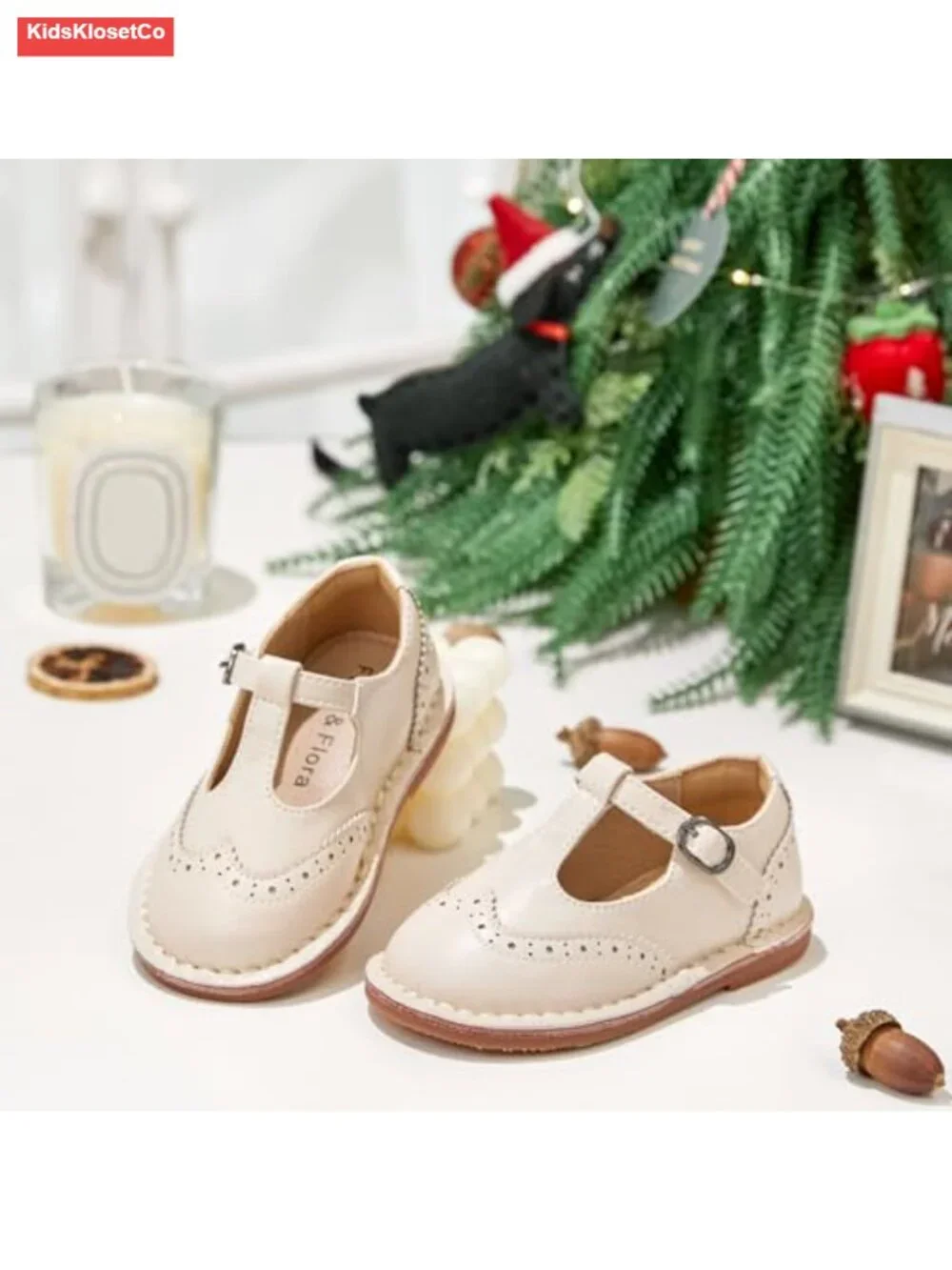 Toddler Girl Mary Jane Flats Dress Shoes Party School Ballet Flats